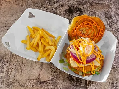 Tandoori Chicken Burger (DD)