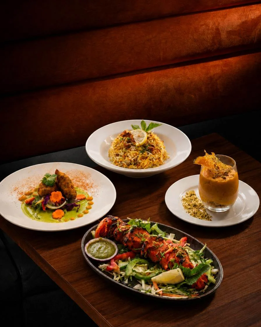 All four Tabla Thanksgiving specials on one table